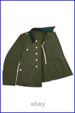 WW2 German DAK/Tropical Afrikakorps M36 General Olive Service Tunic Jacket