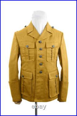 WW2 German DAK/Tropical Afrikakorps M40 officer sand field tunic