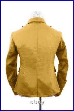 WW2 German DAK/Tropical Afrikakorps M42 officer sand field tunic