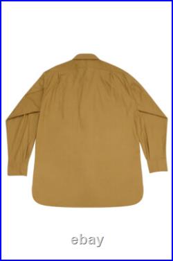 WW2 German DAK Tropical Afrikakorps Sand Long Sleeve Shirt