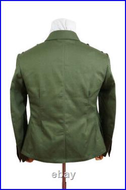 WW2 German DAK Tropical Afrikakorps olivebrown field tunic 1st pattern M40