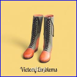WW2 German DAK Tropical High Boots-Repro with Hobnailed Sole, All Sizes Available