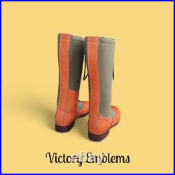 WW2 German DAK Tropical High Boots-Repro with Hobnailed Sole, All Sizes Available