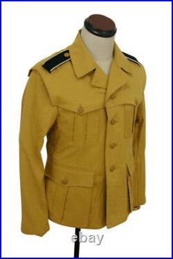 WW2 German DAK/Tropical elite sand field tunic 1st pattern/M43 Italian SAHARIANA