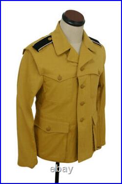 WW2 German DAK/Tropical elite sand field tunic 2nd pattern/M43 Italian SAHARIANA