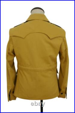 WW2 German DAK/Tropical elite sand field tunic 2nd pattern/M43 Italian SAHARIANA