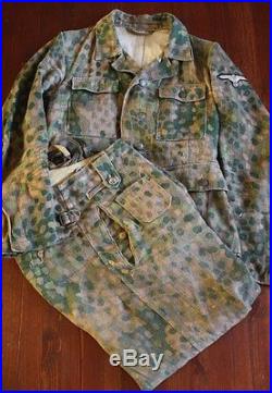 WW2 German Dot 44 Museum quality Uniform Set Normandy HBT Eastern Front