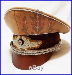 WW2 German Eastern Peoples Government Diplomatic Officers Hat Cap Schirmmutze
