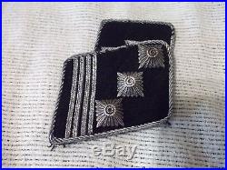 WW2 German Elite Collar Tabs Black