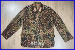 WW2 German Elite Dot 44 Autumn Field Jacket Uniform with Polizei Insignia REPRO