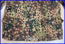 WW2 German Elite Dot 44 Autumn Field Jacket Uniform with Polizei Insignia REPRO