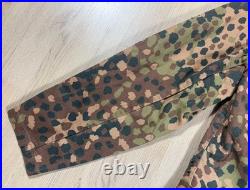 WW2 German Elite Dot 44 Autumn Field Jacket Uniform with Polizei Insignia REPRO