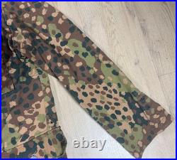 WW2 German Elite Dot 44 Autumn Field Jacket Uniform with Polizei Insignia REPRO WW2 German Elite Dot 44 Autumn Field Jacket Uniform with Polizei Insignia REPRO