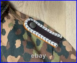 WW2 German Elite Dot 44 Autumn Field Jacket Uniform with Polizei Insignia REPRO