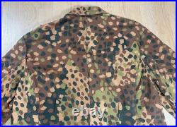 WW2 German Elite Dot 44 Autumn Field Jacket Uniform with Polizei Insignia REPRO