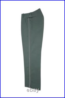 WW2 German Elite Fieldgrey Gabardine Straight Trousers With Pipe