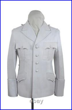 WW2 German Elite M32 White Gabardine Tunic