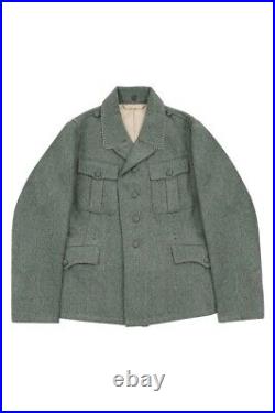 WW2 German Elite M35 Fieldgrey Wool Tunic Feldbluse 4 Buttons