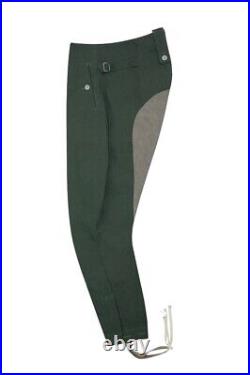 WW2 German Elite M43 HBT Reed Green Mounted Troops Riding Breeches I