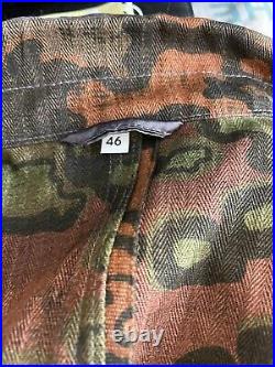 WW2 German Elite Oak B Fall Autumn Camo Four Pocket Tunic SM Wholesale US46R