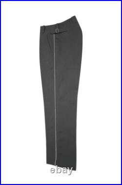 WW2 German Elite Stone Grey Gabardine Straight Trousers With Pipe