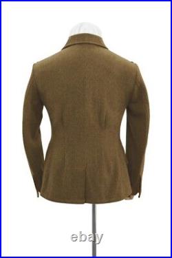 WW2 German Elite Wehrmannschaften Brown Wool Tunic Feldbluse I