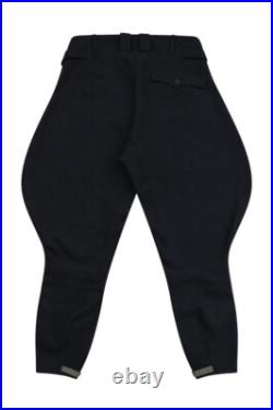 WW2 German Elite Youth Black Wool Breeches