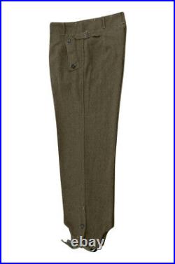 WW2 German Elite assault gunner brown wool trousers
