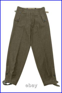 WW2 German Elite assault gunner brown wool trousers