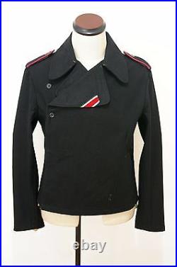 WW2 German Elite panzer black wool wrap/jacket