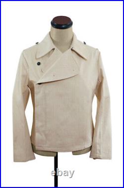 WW2 German Elite panzer summer off-white HBT wrap/jacket