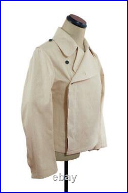 WW2 German Elite panzer summer off-white HBT wrap/jacket