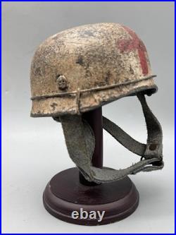 WW2 German FJ Medic Helmet Miniature Fallschirmjager Camo