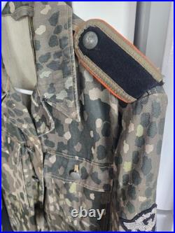 WW2 German Feldgendarmerie DOT 44 Tunic Vintage Repro with Bells and Whistles WW2 German Feldgendarmerie DOT 44 Tunic Vintage Repro with Bells and Whistles