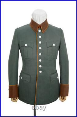 WW2 German Field Police officer Gabardine waffenrock tunic