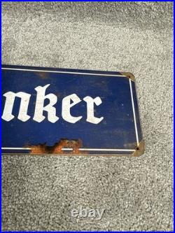 WW2 German FuhrerBunker Fake Wall Sign Reproduction Metal 20 X 5 Vintage