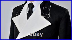 WW2 German General Black Mess Dress Tunic Reproduction Formal Military Uniform