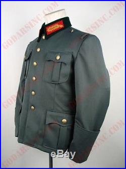 WW2 German General Pattern Field-grey Gabardine Dress Tunic (Feldrock) XXL