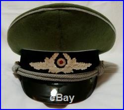 WW2 German Government Construction Corps Officer hat cap schirmmütze