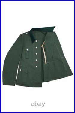 WW2 German Heer / Elite M36 Officer Summer HBT Service Tunic Jacket L
