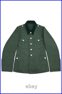 WW2 German Heer / Elite M36 Officer Summer HBT Service Tunic Jacket XL