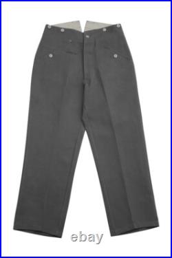 WW2 German Heer / Elite M36 Stone Grey Gabardine Trousers