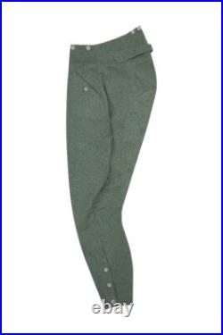 WW2 German Heer/Elite M40 Field Grey Wool Mounted Troops Riding Breeches II