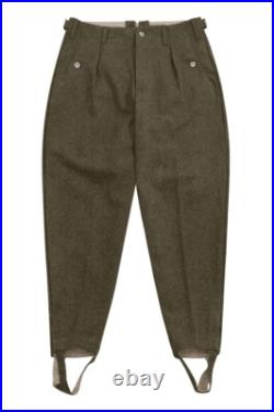 WW2 German Heer / Elite M42 Brown Wool Trousers