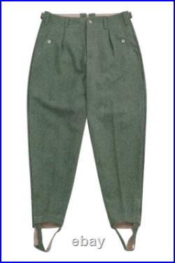 WW2 German Heer / Elite M42 Field Grey Wool Trousers
