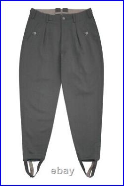 WW2 German Heer / Elite M42 Stone Grey Gabardine trousers