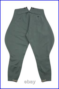 WW2 German Heer / Elite Officer Fieldgrey Gabardine Breeches