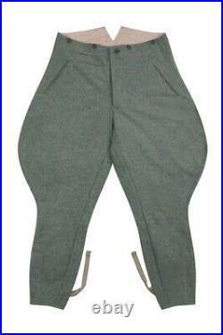 WW2 German Heer / Elite Officer Fieldgrey Wool Breeches