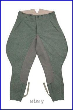 WW2 German Heer / Elite Officer Fieldgrey Wool Riding Breeches