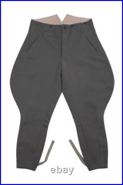WW2 German Heer / Elite Officer Stone Grey Gabardine Breeches
